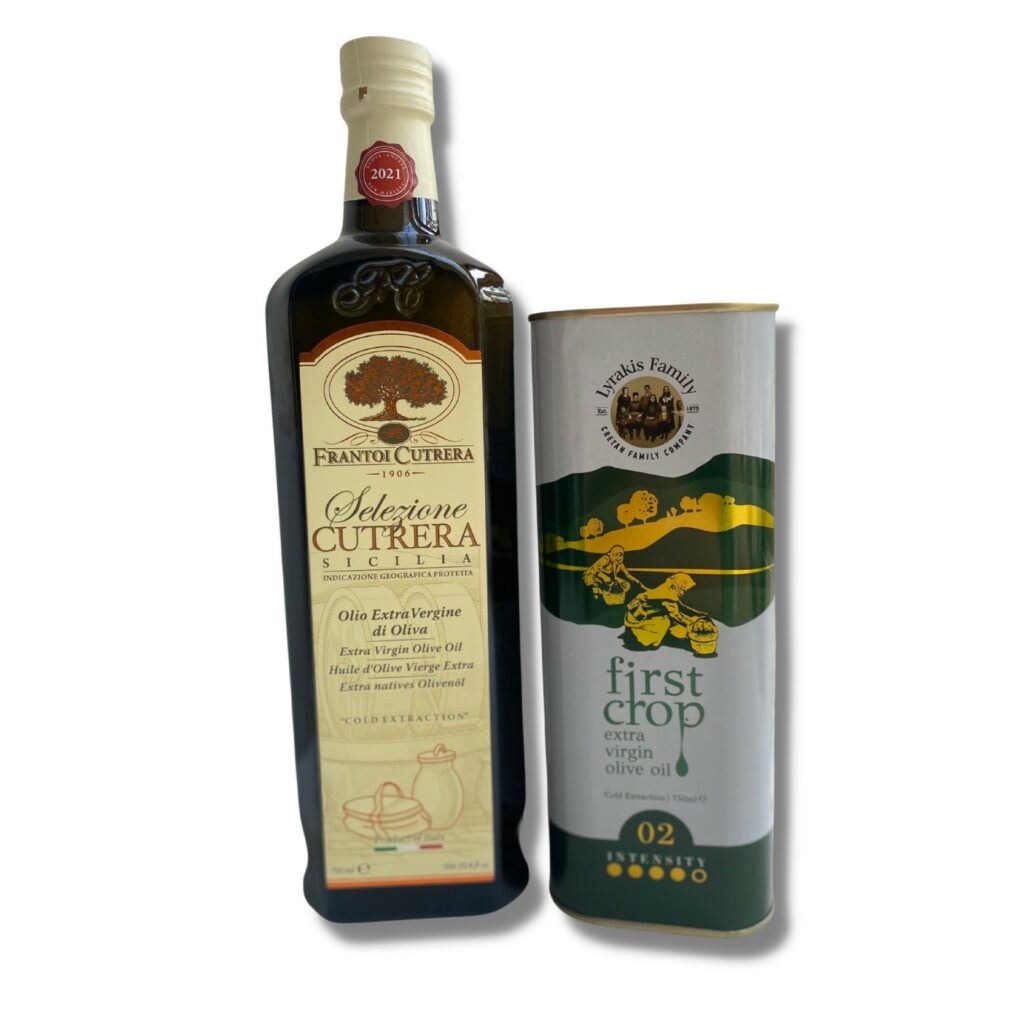 Huile d’olive – Coffret Duo Italie / Grèce 750mL